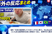 海外「日本の低所得って十分リッチだと思う」 MacBookもエアコンもある低所得の日本人男性の一日に、世界中から驚きの声