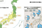 韓国人「日本の下戸遺伝子は弥生系？」日本の下戸遺伝子と、弥生・縄文系遺伝子の分布図をご覧ください　韓国の反応