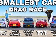 【海外の反応】日本の軽自動車を集めてドラッグレースしてみた！