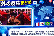海外「パンツ1枚で世界に挑んだ男」 決勝で裸芸を披露した日本人芸人に英国の観客が大合唱し話題に