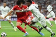 ドイツ人「目を疑った」日本期待の20歳DFチェイス・アンリ、王者レアル戦でCLデビュー！ヴィニシウス相手に堂々プレーで現地サポ絶賛！【海外の反応】