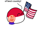 【ポーランド】ポーランドはアメリカの大ファンだったよ…【ポーランドボール】