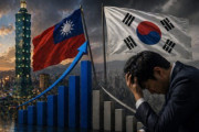台湾に差を広げられる韓国経済…ネット騒然「再逆転はもう無理なのか」