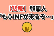 【悲報】韓国人「ウォン、もうIMFが来るぞ…」