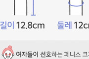 韓国人「韓国人女性が好む男性サイズが明らかに‥貴方は平均以上ですか？」　韓国の反応