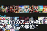 『銀魂』1位のアニメ格付け表、他作品の順位には海外ファンの意見が真っ二つ