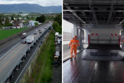 交通を止めずに道路を舗装する画期的な方法が開発される