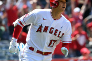 海外「あれは2本分」大谷翔平がメジャー初の先頭打者ホームランとなる特大24号！（海外の反応）