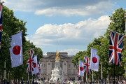 海外「日本の国旗は気品に満ちている」天皇皇后両陛下を迎えるイギリスの雰囲気が素晴らしいと話題に
