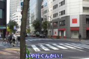 モヤモヤ。。。銀座で撮影された横断歩行者等妨害等違反の取締りの瞬間映像