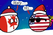【北米】北米のクリスマス【ポーランドボール】