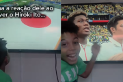 海外「この日本人はヒーローだ！」 ブラジルの少年が憧れの日本人選手に熱狂する光景が世界を感動の渦に