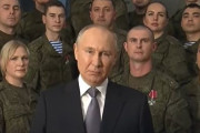 海外「プーチンから新年のメッセージ。道徳的に正しいのは我々。西側はウクライナを使ってロシアを破壊しようとしている」