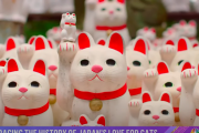 【海外の反応】「日本出身はラッキー・キャット！？」日本の招き猫。