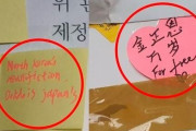 【動画あり】韓国の大学で、韓国人と中国人の学生が衝突！香港の支持の壁新聞に「竹島は日本の領土」「金正恩万歳」と貼り付け、一時もみ合いに‥