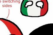 【イタリア】(非)有名な寝返り国【ポーランドボール】