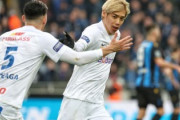 【ﾍﾞﾙｷﾞｰの反応】「上手いわ」伊東純也、圧巻ゴール！今季6点目！現地サポが称賛！