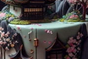 外国人「和風テイストのケーキを本気で作ってみたので見てくれ」