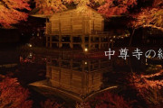 岩手県平泉町の中尊寺の紅葉「最高に美しい！」「東北行ってみたい！」」　海外の反応
