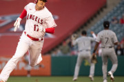【海外の反応】「いいね！」大谷翔平の4月2日の第1打席は三塁打に記録訂正！打率3割に上昇