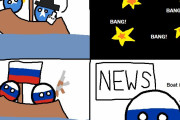 【ロシア】海賊【ポーランドボール】