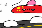 【中国】道路が凸凹だよ【ポーランドボール】