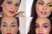 この100年で欧米女性のメイクがどう変わったのか…ブラジル女性が年代ごとに再現する