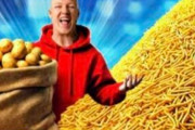 海外「大量のジャガイモで大量のフライドポテトを作ったった」