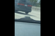 不思議！ドリブルをしながら走る車がいたんですよ～