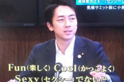 小泉環境相「気候変動に対してSexyに対処しなければならない」→韓国人「日本は階級が世襲される未開の国」　韓国の反応