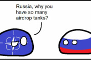 【ロシア】空挺戦車【ポーランドボール】