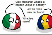 【イタリア】ルーマニアの車だよ【ポーランドボール】