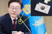 日の丸を塗りつぶして作られた太極旗…李在明が胸につけた意図は？＝韓国の反応
