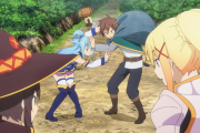 海外の反応 【この素晴らしい世界に祝福を！3】第1話 安定の面白さ！トラウマになってるカズマさんｗ