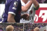 外国人「日本人が挑発行為?」鈴木優磨、相手サポ挑発でイエローカード！海外の日本ファンから賛否両論の声！【海外の反応】