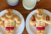 外国人「日本人が作った筋肉ムキムキうさぎパンを見てくれ」