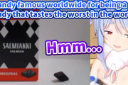 兎田ぺこらさん、「世界一美味しくない」ことで有名なあの飴に挑戦するｗｗｗ【ホロライブ】