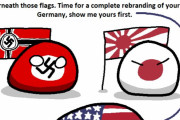 【枢軸国】イメージ転換【ポーランドボール】