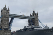 海外の反応     海自練習艦「かしま」ロンドンに寄港