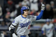 【海外の反応】大谷翔平が千賀滉大から2階席まで飛ばす第18号先制ソロ【MLB】