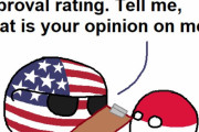 【アメリカ】世論調査の死【ポーランドボール】