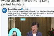 Twitter「おっ、中国さん金くれるんか？なら香港デモを批判する広告出したろ」
