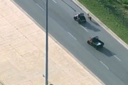 韓国人「高速道路に逃げた牛を捕まえるカウボーイ」