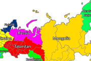 【海外の反応】ロシアの地図を描き直してみた⇒アメリカ人とロシア人のバトルが勃発！