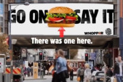 バーガーキングが暴露。実はマクドナルドを1年中いじりたおしていた件（イギリス）