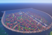 進撃の巨人「マインクラフトで実物大シガンシナ区つくったよー」作り込みがすごい【海外の反応】