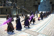 海外FF14プレイヤー、ゲーム内で三浦建太郎先生の葬列を作り哀悼の意を示す