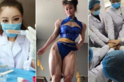 新型コロナウイルスと戦うムキムキのコスプレ女医　海外の反応