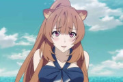 海外の反応 【盾の勇者の成り上がり】 第23話 ラフタリアとフィーロちゃんの水着キター！