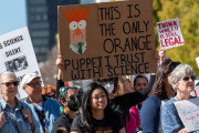 【海外】科学のために立ち上がろう！アメリカ中でみんなが集まってトランプの予算削減に抗議してるよ！